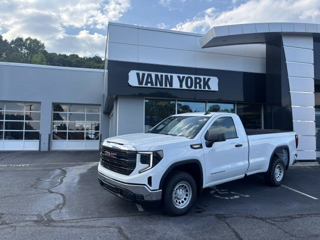 2026 GMC Sierra 1500 Pro in Summit White — front three-quarter view